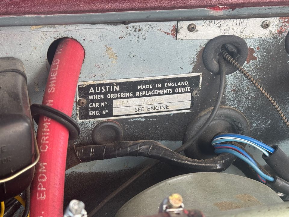 1960 AUSTIN HEALEY 3000