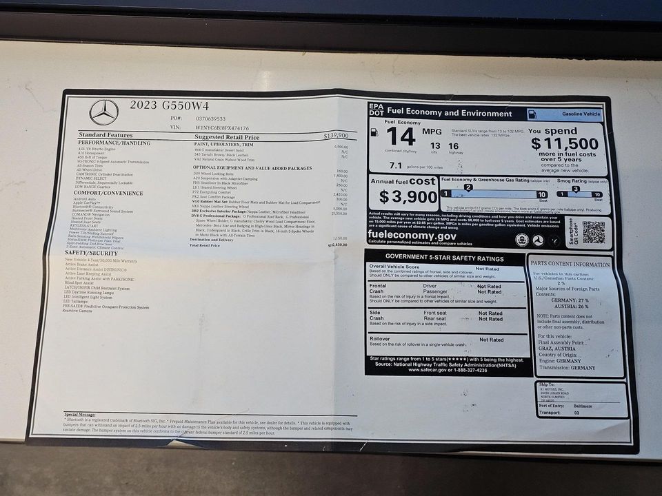 2023 Mercedes-Benz G-Class