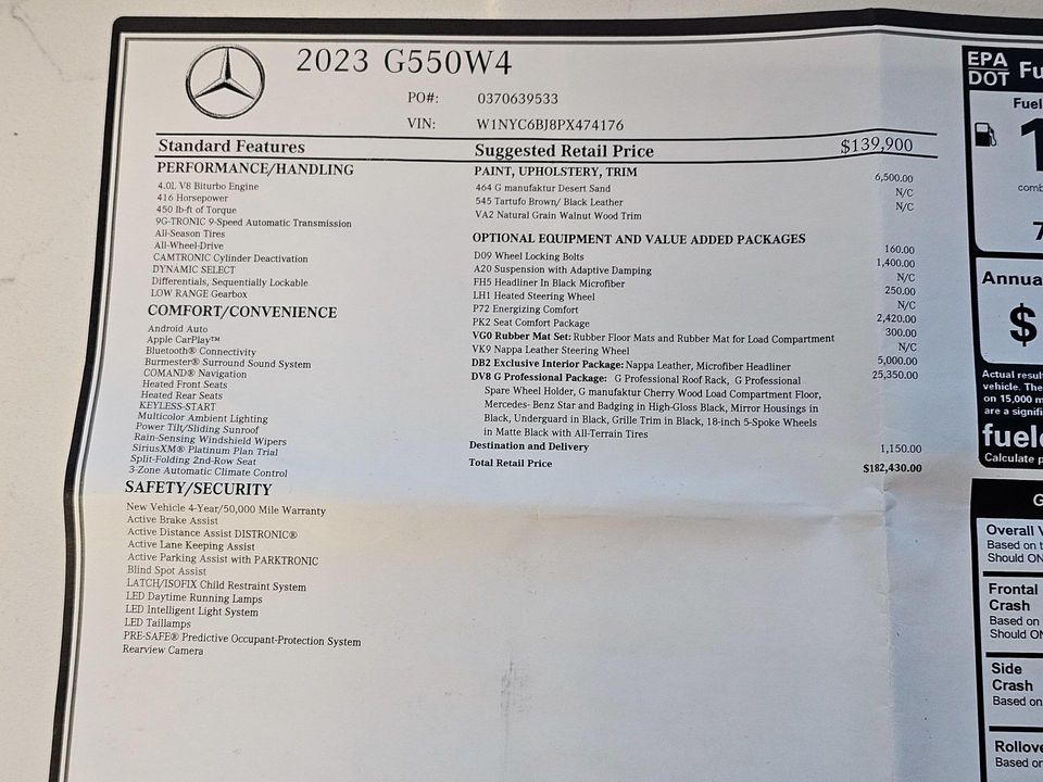 2023 Mercedes-Benz G-Class