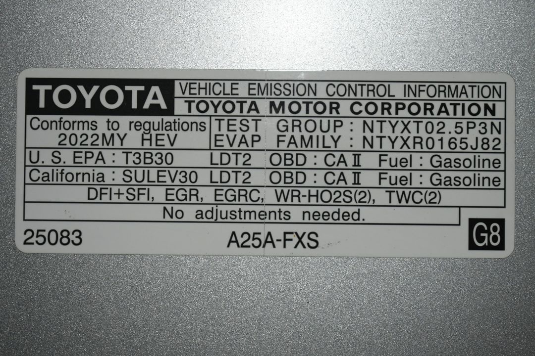 2022 Toyota RAV4 Hybrid
