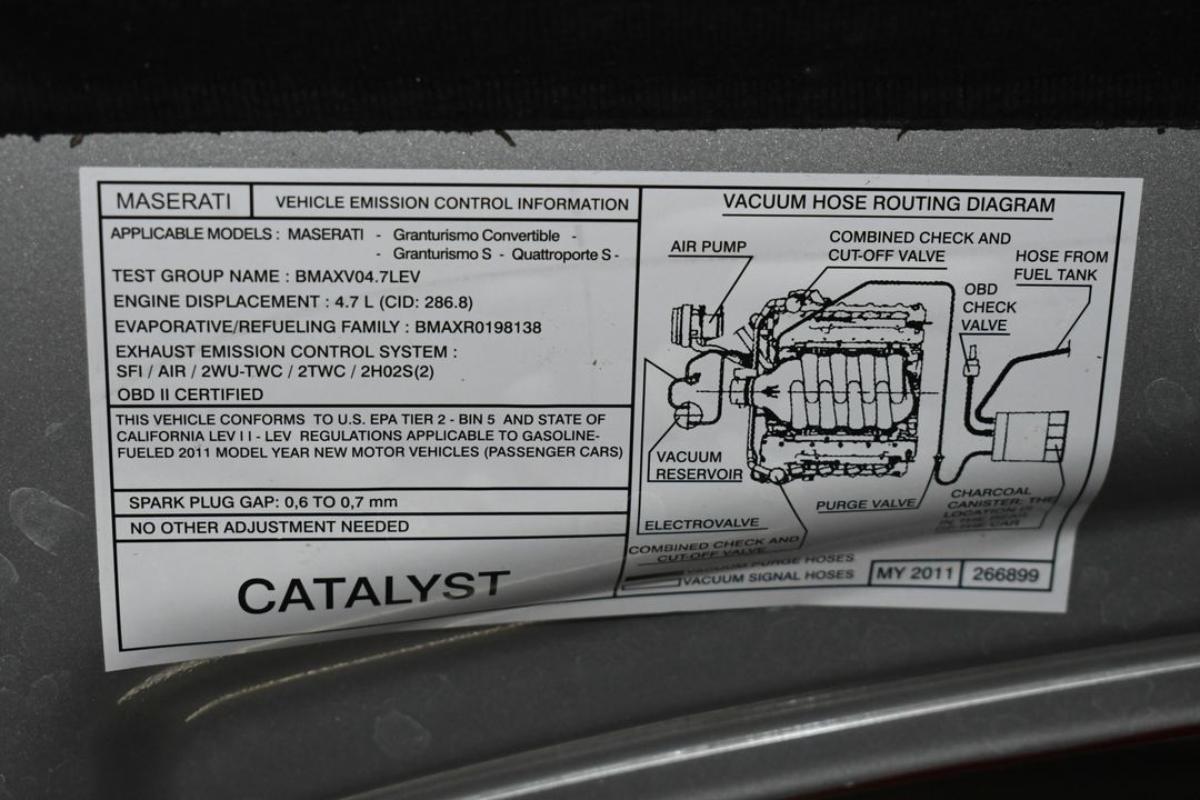2011 Maserati GranTurismo