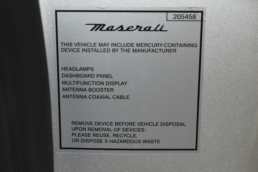 2011 Maserati GranTurismo