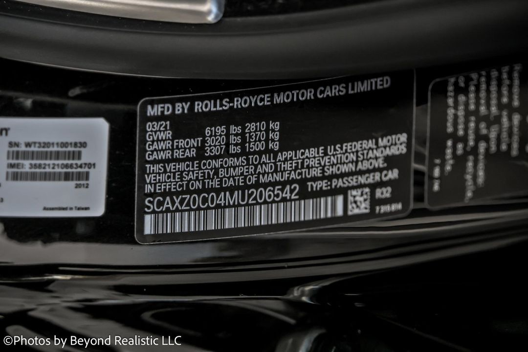 2021 Rolls-Royce Wraith