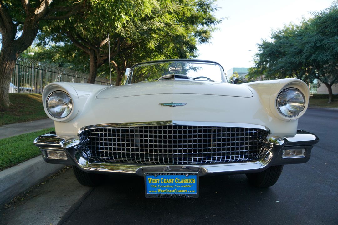 1957 Ford Thunderbird F-Code Supercharged Convertible