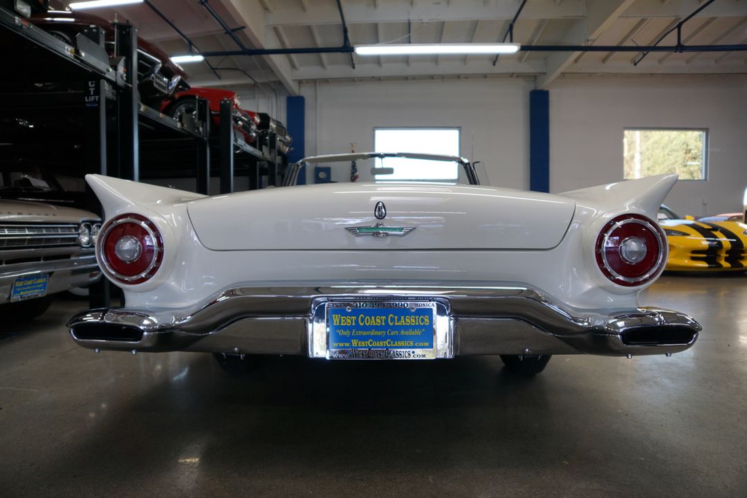 1957 Ford Thunderbird F-Code Supercharged Convertible