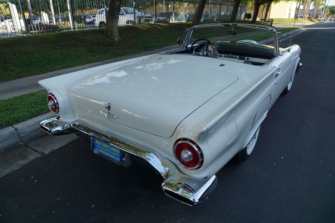 1957 Ford Thunderbird F-Code Supercharged Convertible