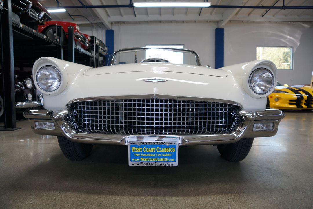 1957 Ford Thunderbird F-Code Supercharged Convertible