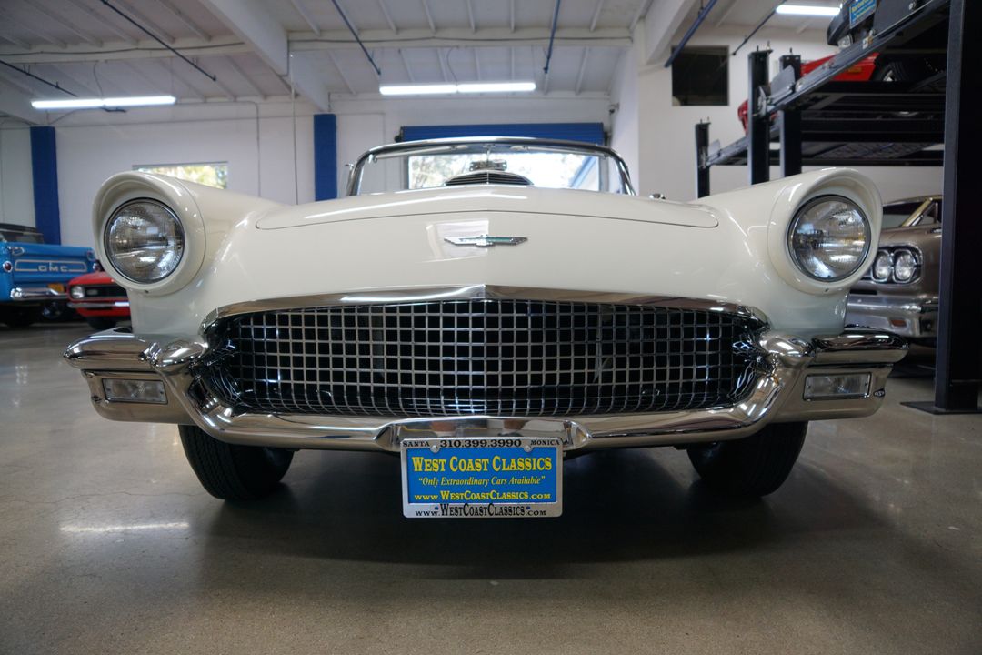 1957 Ford Thunderbird F-Code Supercharged Convertible