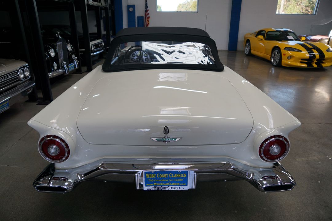 1957 Ford Thunderbird F-Code Supercharged Convertible