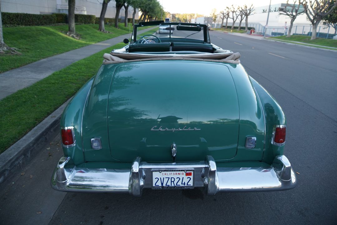 1950 Chrysler C-48 Windsor Convertible