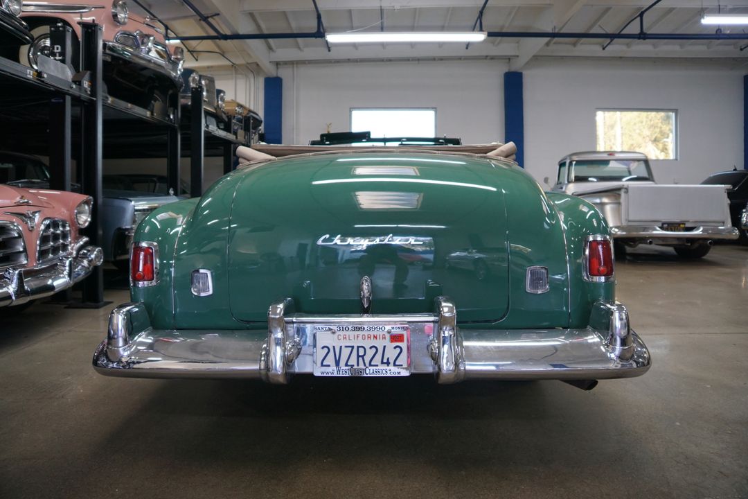 1950 Chrysler C-48 Windsor Convertible