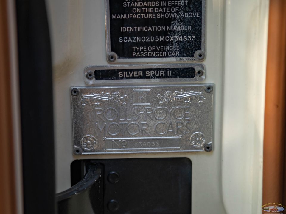 1991 Rolls-Royce Silver Spur II