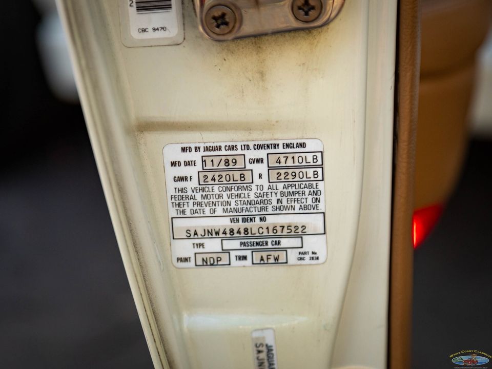 1990 Jaguar XJS V12