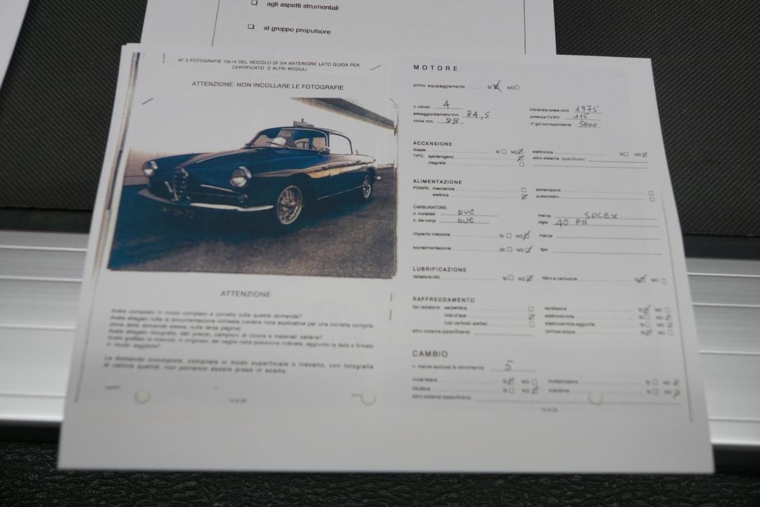 1957 Alfa Romeo 1900 Super Sprint