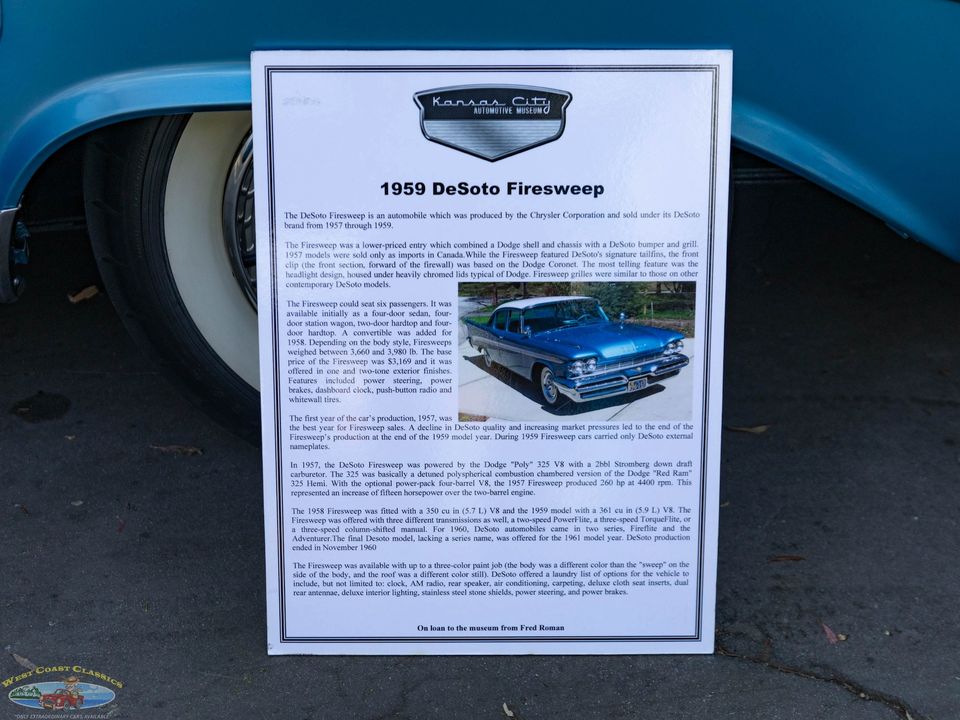 1959 Desoto Firesweep