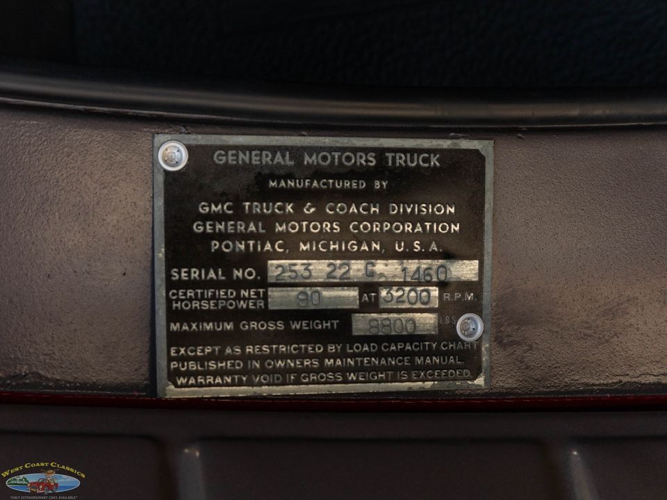 1951 GMC 3800 3/4 Ton