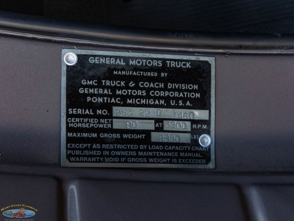 1951 GMC 3800 3/4 Ton