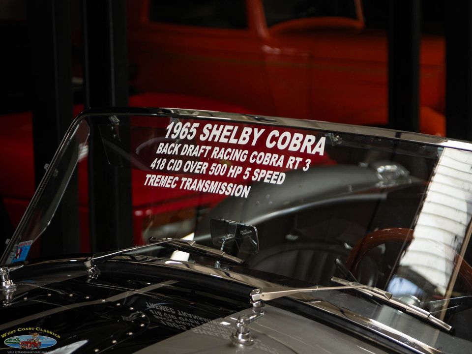 1965 Shelby Backdraft Cobra RT3
