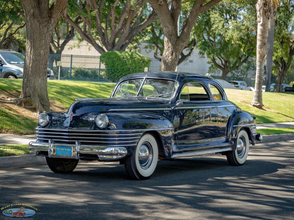 1942 Chrysler New Yorker 2 Door Club Coupe