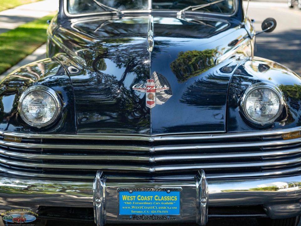 1942 Chrysler New Yorker 2 Door Club Coupe
