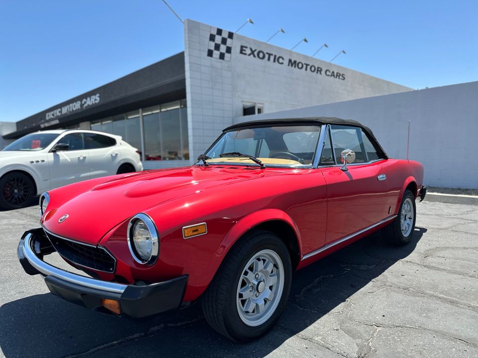 1982 Fiat Spider