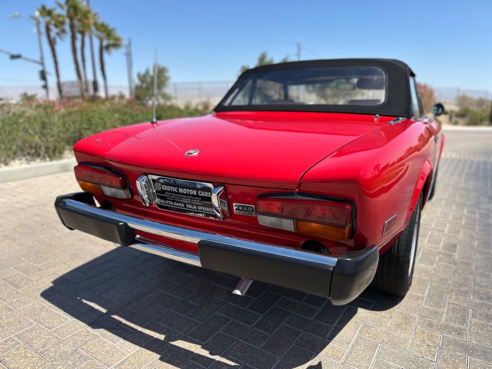 1982 Fiat Spider