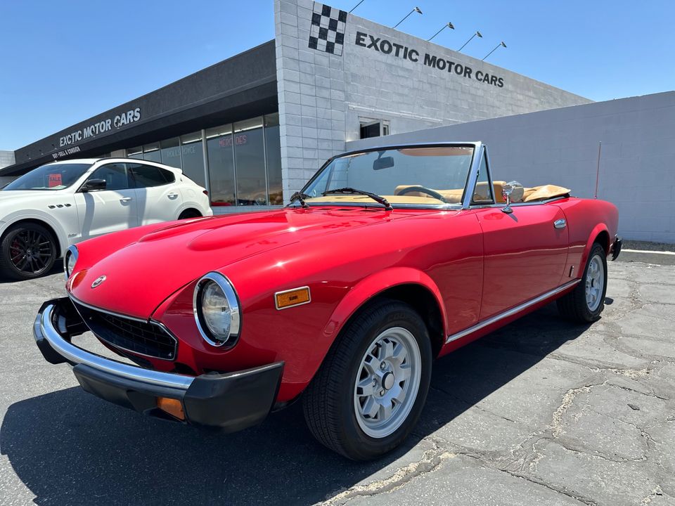 1982 Fiat Spider