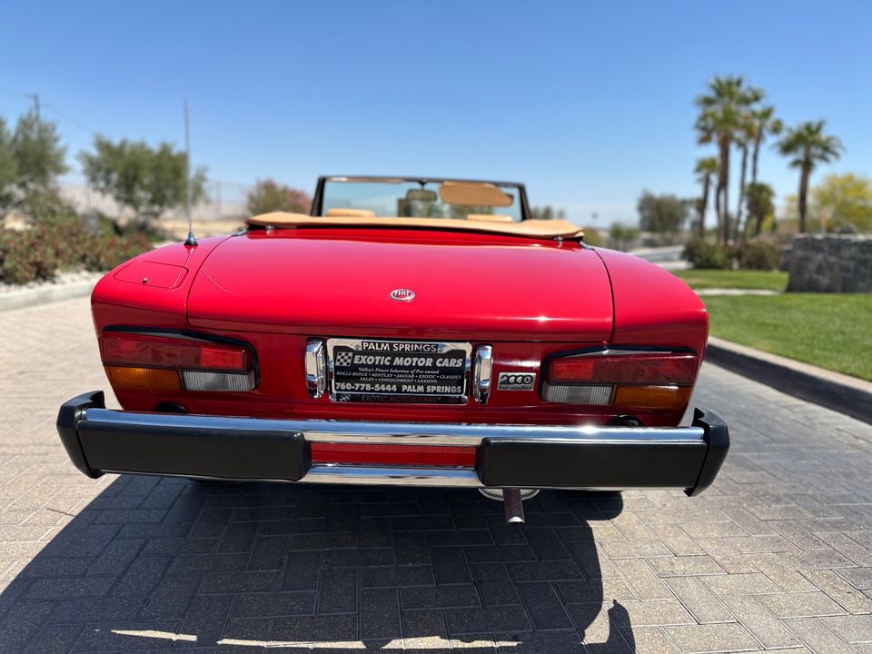 1982 Fiat Spider