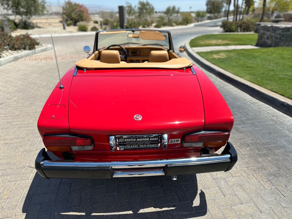 1982 Fiat Spider