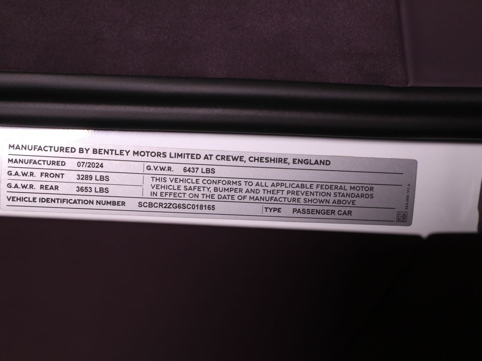 2025 Bentley Continental GT