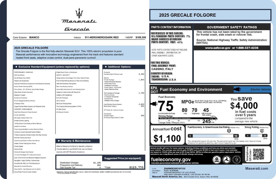 2025 Maserati Grecale