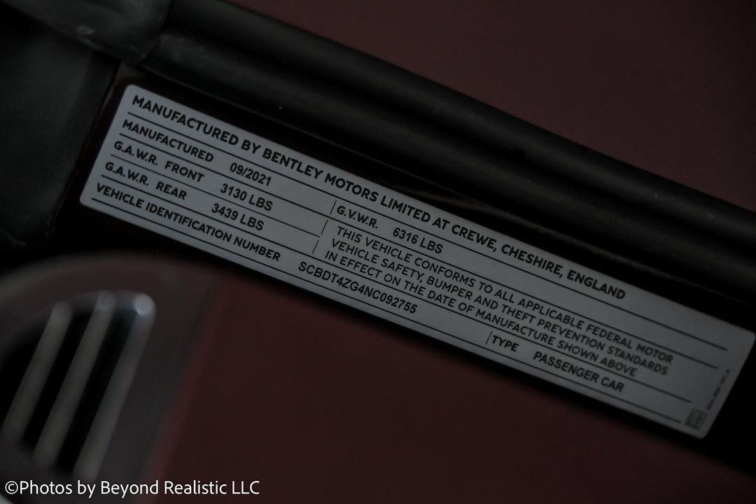 2022 Bentley Continental