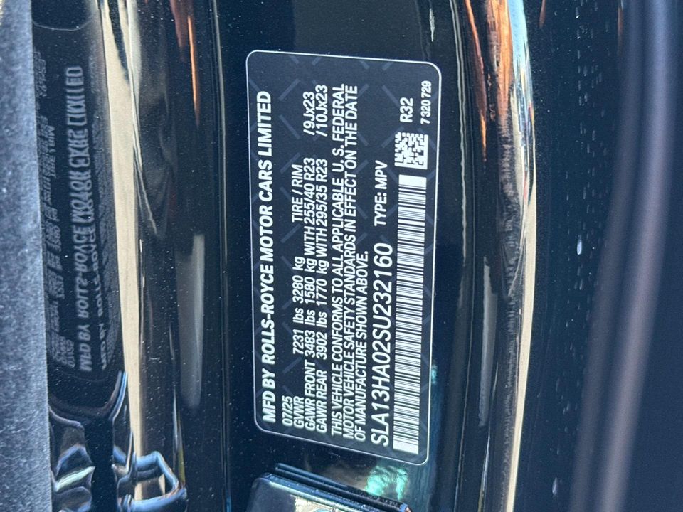 2025 Rolls-Royce Cullinan