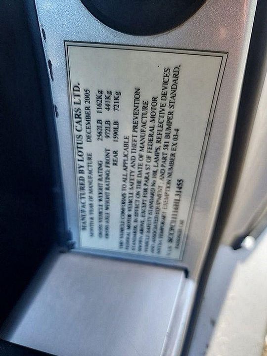 2006 Lotus Elise