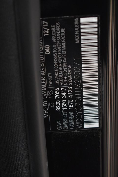 2018 Mercedes-Benz G-Class