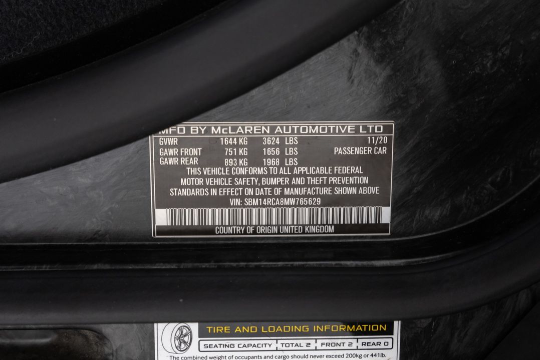 2021 McLaren 765LT
