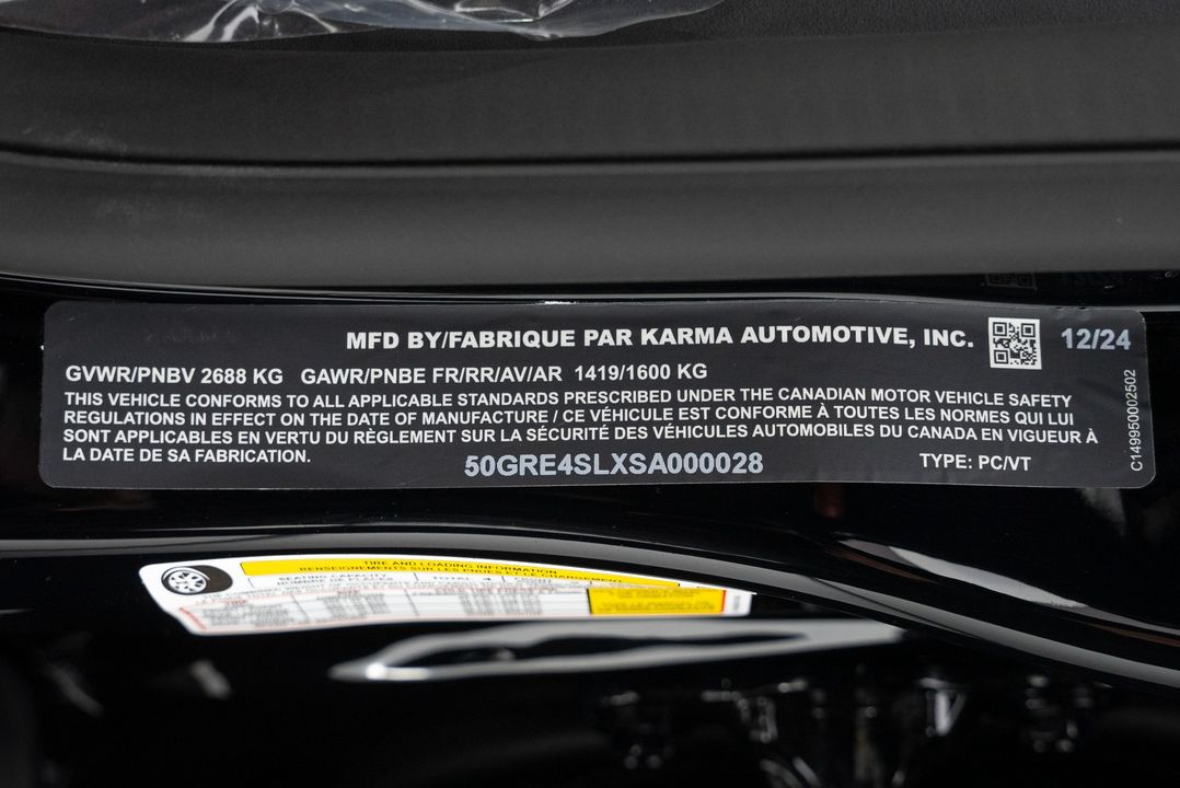 2025 Karma Revero