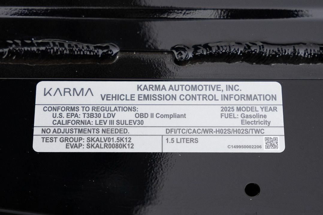 2025 Karma Revero