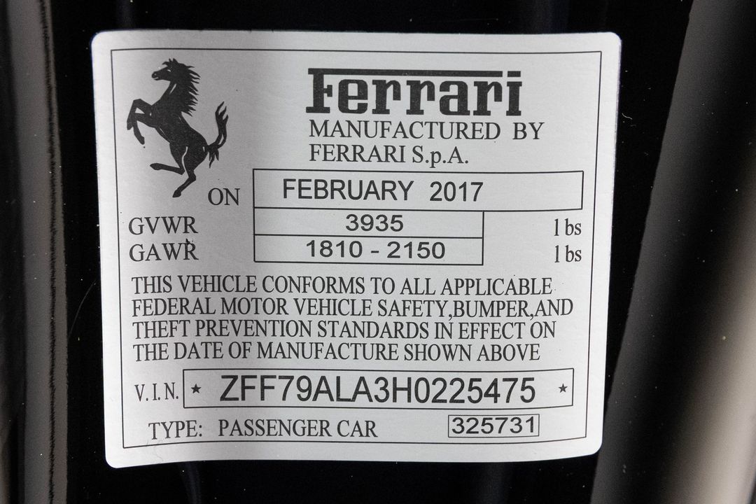 2017 Ferrari 488 GTB