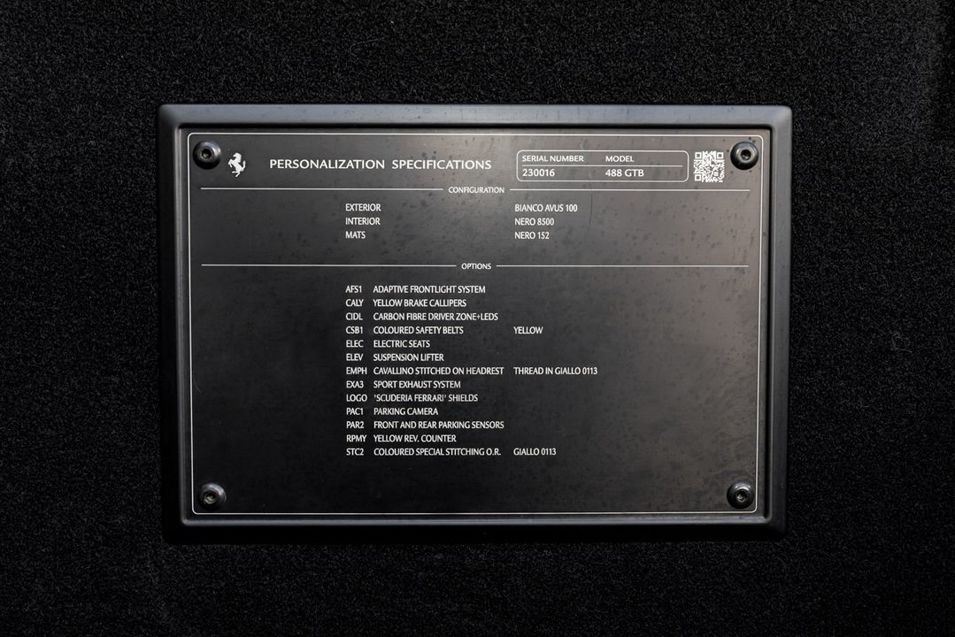 2018 Ferrari 488 GTB