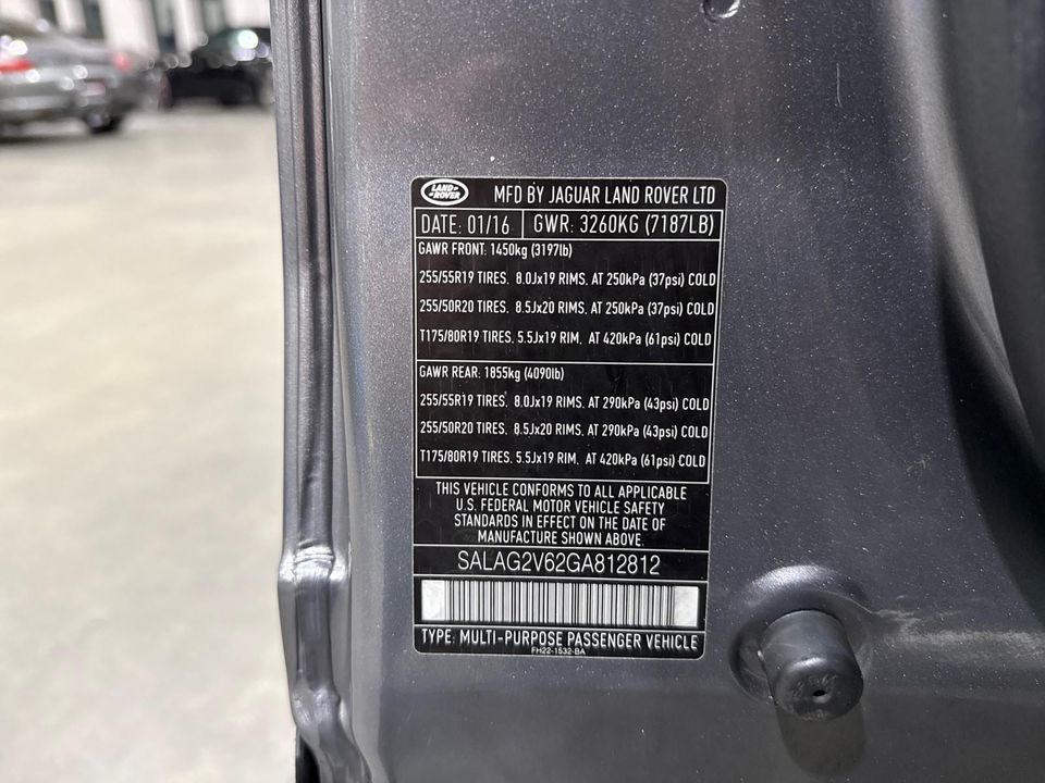 2016 Land Rover LR4