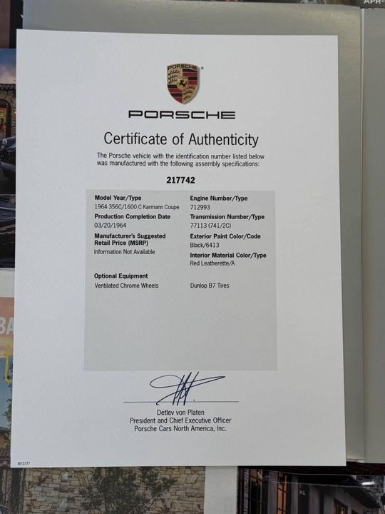 1964 Porsche 356