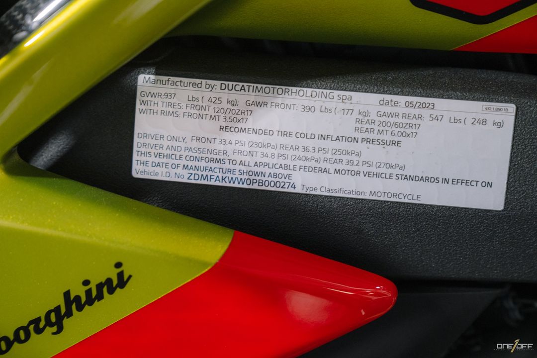 2023 Ducati Streetfighter V4 Lamborghini