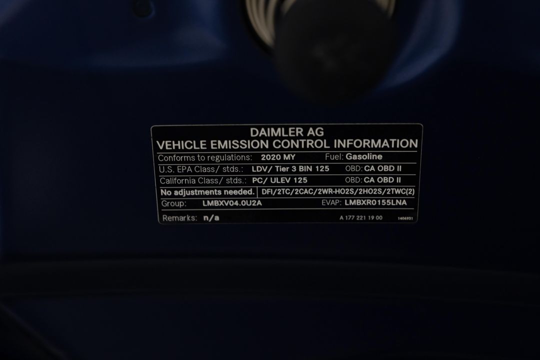 2020 Mercedes-Benz C 63 AMG