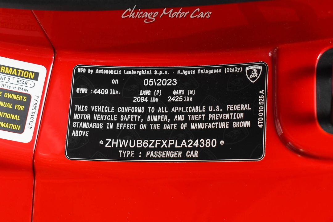 2023 Lamborghini Huracan