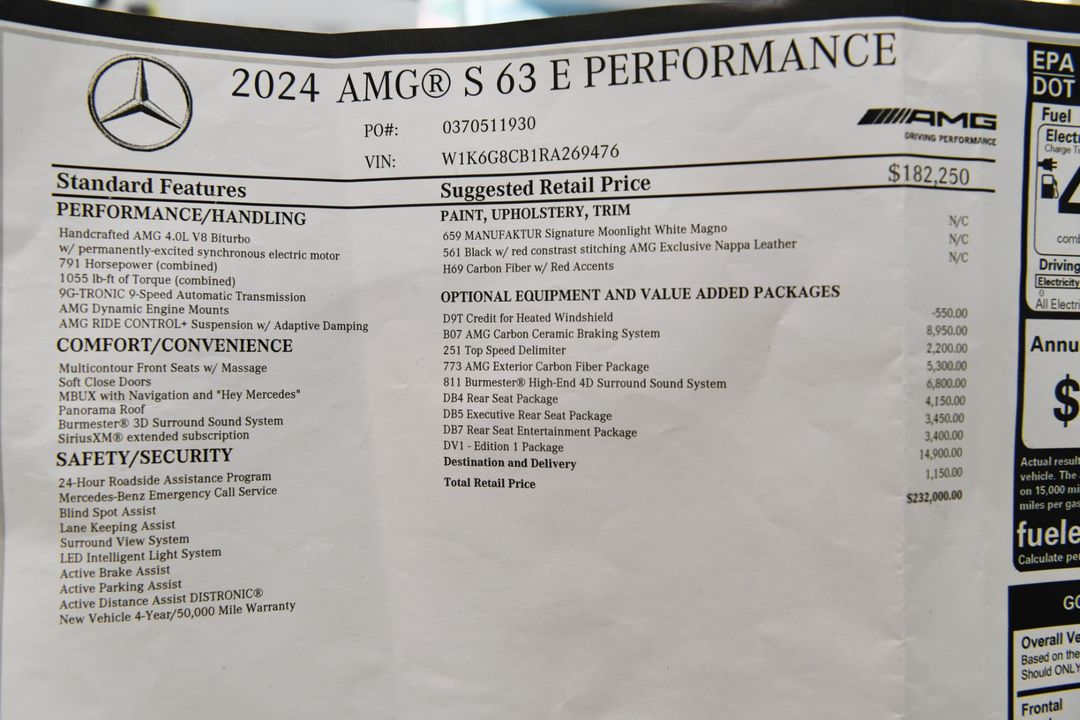 2024 Mercedes-Benz S-Class