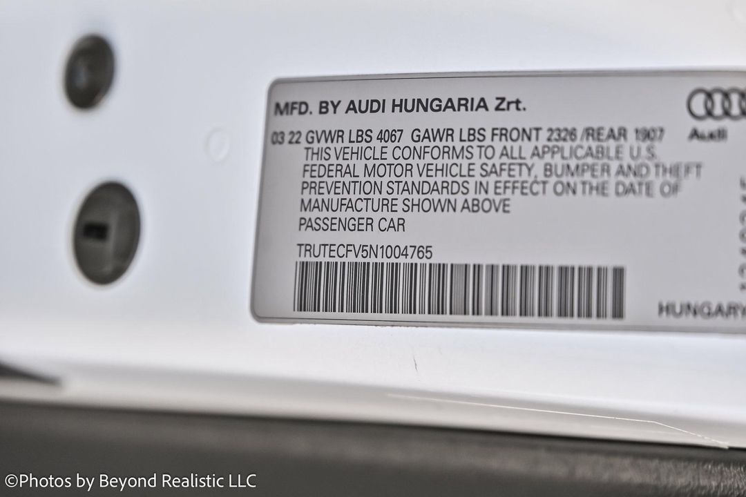 2022 Audi TT Roadster