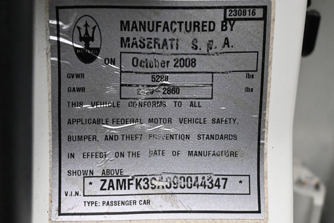 2009 Maserati Quattroporte