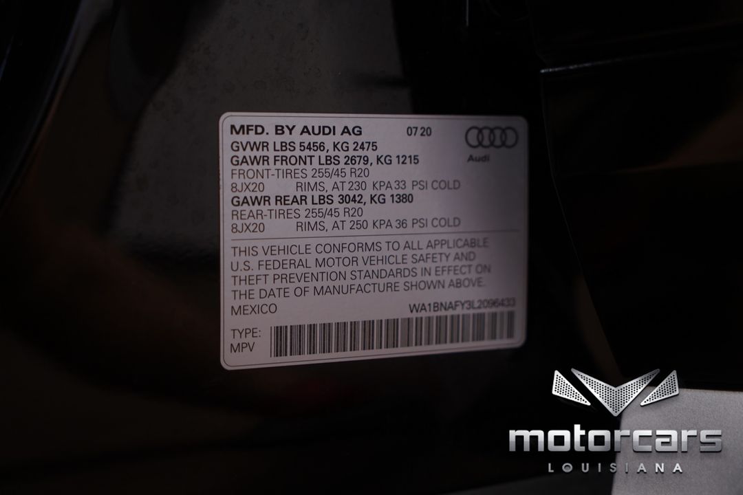 2020 Audi Q5