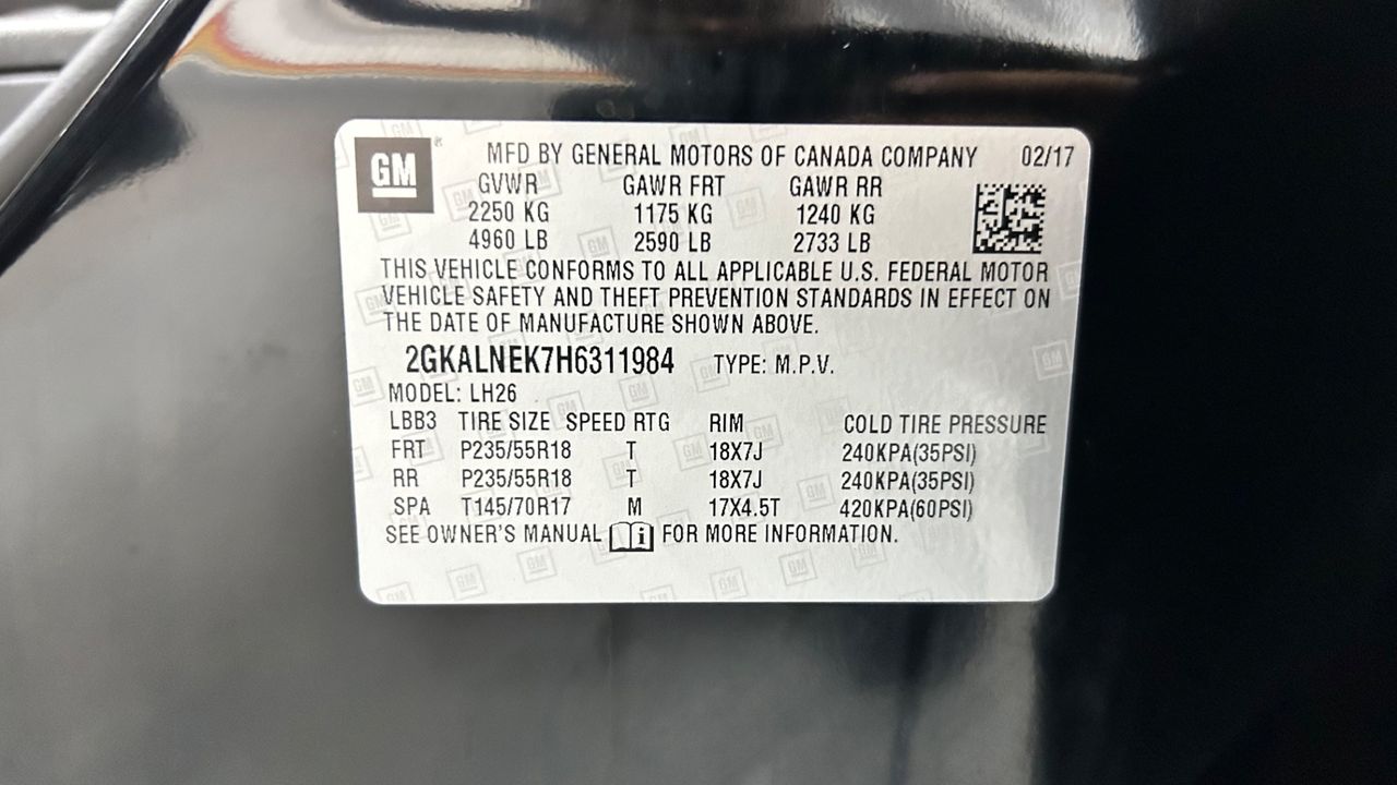 2017 GMC Terrain